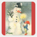 Search for snowman tag stickers Cute
