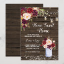 Search for rustic housewarming invitations Home sweet home