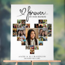 Search for heart shaped collage posters Celebration of life