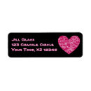 Search for splatter return address labels Pink