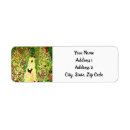 Search for art nouveau labels return address labels Flowers
