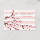 Search for cherry blossoms business cards Chic