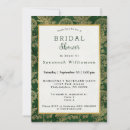 Search for celtic bridal shower invitations Green