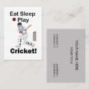 Search for cricket business cards Team