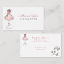 Search for tailor alterations business cards Simple