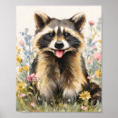 Search for cute raccoon art Forest