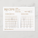 Search for kitchen recipes postcards Bridal shower