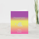 Search for passport wedding invitations Purple