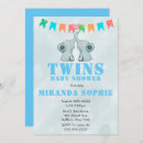Search for elephant twins baby shower invitations Grey
