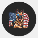 Search for patriotic dog stickers Stars and stripes