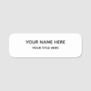 Search for magnetic name tags Job title