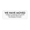 Search for modern house return address labels Black and white