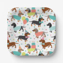 Search for dachshund plates Birthday