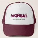 Search for wombats hats Humour