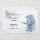 Search for snowman birthday invitations Cute