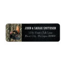 Search for wild turkey return address labels Thanksgiving