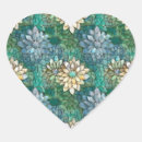 Search for aqua and white stickers For her