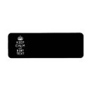Search for royal crown return address labels Birthday