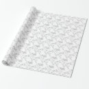 Search for white reindeer wrapping paper Minimalist