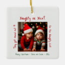Search for santa naughty list christmas tree decorations Naughty or nice