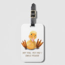Search for funny luggage tags yellow