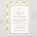 Search for faux gold foil wedding invitations Elegant