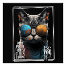 Search for cat sunglasses art Black