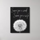 Search for dandelion canvas prints Botanical