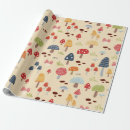 Search for mushrooms wrapping paper Birthday