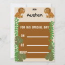 Search for cute 7x5 invitations Boy