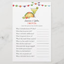 Search for fiesta shower games Watercolor