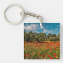 Search for field of flower key rings Flowers