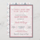 Search for pink grey white baby shower invitations Mother to be