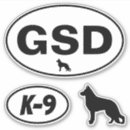 Search for k 9 stickers Police dog