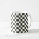 Search for black gingham mugs Black and white