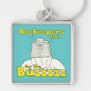 Search for cartoon bees key rings Beekeeper