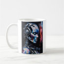 Search for cyborg mugs Futuristic