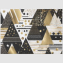 Search for black and gold tissue paper Festive