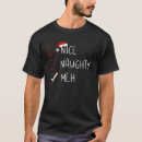 Search for santa claus tshirts Naughty