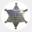 Search for sheriff badge stickers Star