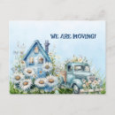 Search for blue house postcards Moving