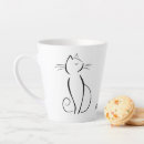 Search for minimalist cat mugs Modern