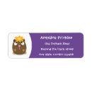 Search for happy flower return address labels Cute