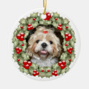 Search for shih tzu christmas tree decorations Canine