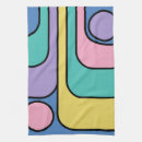 Search for geometric design tea towels Retro