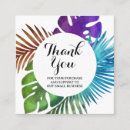 Search for thank you for your purchase business cards Floral