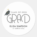 Search for graduation invitation stickers Black and white
