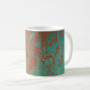 Search for turquoise and brown mugs Gold