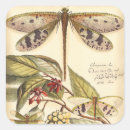 Search for dragonflies stickers Leaves