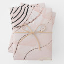 Search for pink gold wrapping paper Abstract
